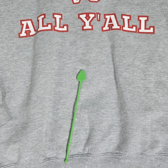GILDAN | 'GEORGIA VS ALL YALL' GEORGIA BULLDOGS TEAM SPIRIT CREW NECK SWEATSHIRT - Picture 10 of 14